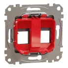 Schneider ÚJ SEDNA 2xRJ45 adapter, KRONE betétekhez, alumínium