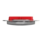 Schneider ÚJ SEDNA 2xRJ45 adapter, KRONE betétekhez, alumínium