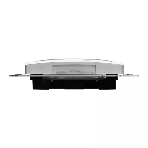 Schneider ÚJ SEDNA 2xRJ45 adapter, AMP, MOLEX, KELINE betétekhez, alumínium