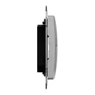 Schneider ÚJ SEDNA 2xRJ45 adapter, AMP, MOLEX, KELINE betétekhez, alumínium