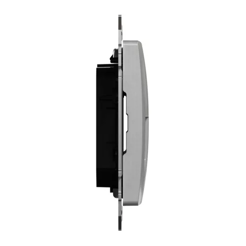 Schneider ÚJ SEDNA 2xRJ45 adapter, AMP, MOLEX, KELINE betétekhez, alumínium