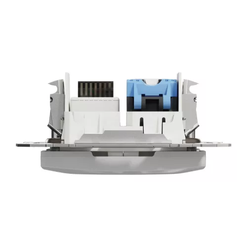 Schneider ÚJ SEDNA RJ11/RJ45 Cat6 UTP kombinált aljzat, alumínium