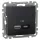 Schneider SEDNA Dupla USB töltő, A+C, 21W, antracit