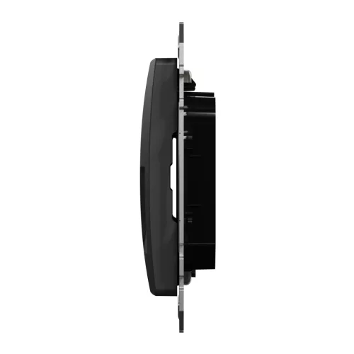 Schneider ÚJ SEDNA 2xRJ45 adapter, AMP, MOLEX, KELINE betétekhez, antracit