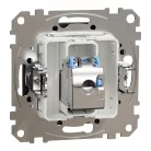 Schneider ÚJ SEDNA 1xRJ45 Cat6 STP aljzat, antracit
