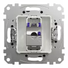 Schneider ÚJ SEDNA 1xRJ45 Cat6A STP aljzat, antracit