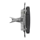 Schneider ÚJ SEDNA 45x45-ös adapter, antracit