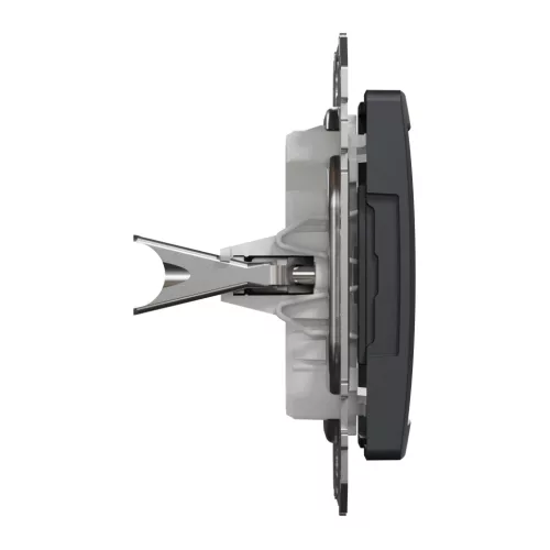 Schneider ÚJ SEDNA 45x45-ös adapter, antracit