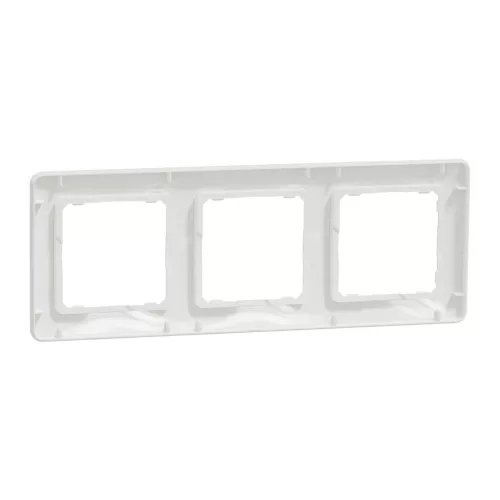 Schneider SEDNA DESIGN Hármas keret, univerzális, fehér