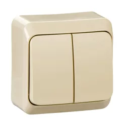 Schneider PRIMA Csillárkapcsoló 10AX, krém (105)