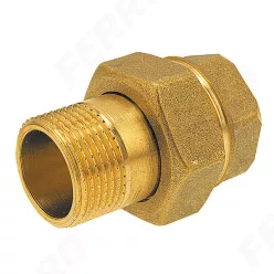   Sárgaréz radiátor hollandi kb 5/4", tömítéssel (SGU9)