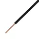 Kábel, vezeték - H07V-U 1x1,5 fekete 450/750V PVC szigetelésű tömör rézvezeték MCU