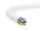 Kábel, vezeték - H05VV-F 5x10 fehér [dob] 300/500V PVC szigetelésű sodrott réz erű hajlékony tömlővezeték MT (313512)