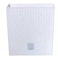 Prosperplast Rato Low 400 virágcserép fehér SP-255326