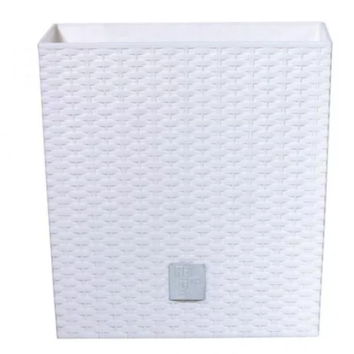 Prosperplast Rato Low 400 virágcserép fehér SP-255326