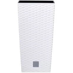 Prosperplast Rato Square 225 virágcserép fehér SP-255329