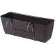 Prosperplast Ratolla balkonláda korlátra DRL500PW barna SP-255433