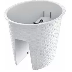 Prosperplast Ratolla DRLB300 ovális korlátláda fehér SP-255443