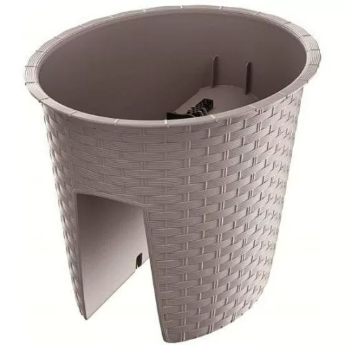 Prosperplast Ratolla DRLB300 ovális korlátláda kávé SP-255444