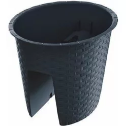 Prosperplast Ratolla DRLB300 ovális korlátláda antracit SP-255446