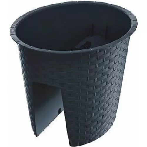 Prosperplast Ratolla DRLB300 ovális korlátláda antracit SP-255446