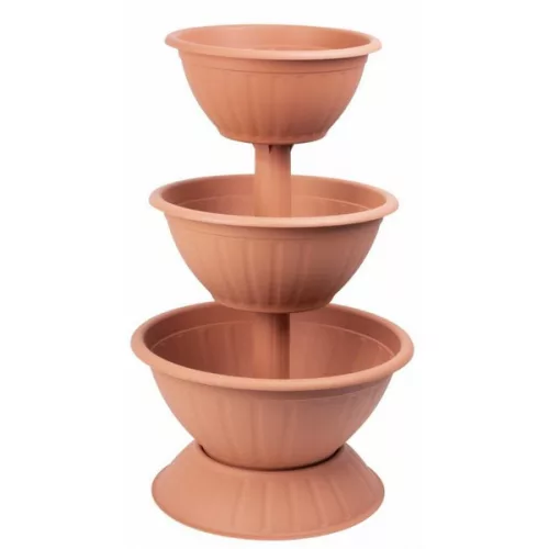 Strend Pro PYRAMID virágcserép 79 cm terrakotta SP-255535
