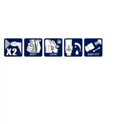 AQUACRAFT locsoló pisztoly 740530 Comfort Jet X2 SP-256635