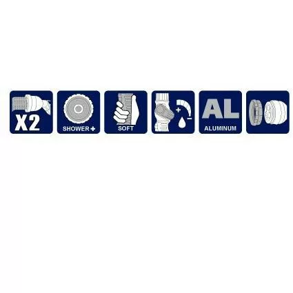AQUACRAFT szórófej tartórúddal 780560 Premium SP-256645