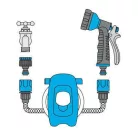 AQUACRAFT tömlőkocsi szett 10 m X7 pisztoly 990490  SP-256734