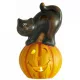 Xecco Halloween LED töklámpás macskával 2416 SP-8091206