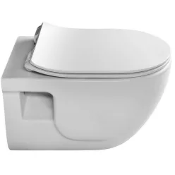 Sapho BRILLA RIMLESS fali WC beépített bidézuhannyal 100612 rajza
