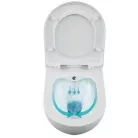 Sapho BRILLA RIMLESS fali WC beépített bidézuhannyal 100612