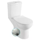 Sapho Kairo monoblokkos bidés WC tartállyal hátsó kifolyással PC106 műszaki rajz