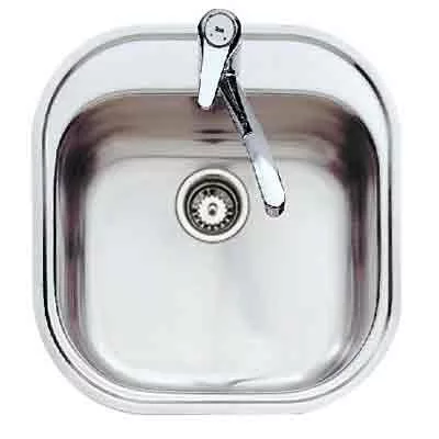 Teka STYLO 1B beépíthető mosogató rozsdamentes acél (T-10107007)