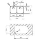 Teka STYLO 2B beépíthető mosogató rozsdamentes acél (T-10107027)