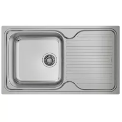 Teka Classic 86 1B 1D rozsdamentes mosogatótálca T-10119056 rajza