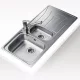 Teka UNIVERSO 1 1/2C 1E beépíthető mosogató rozsdamentes acél (T-10120015)