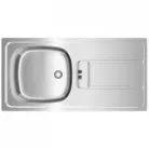 Teka Gravity 45 E-XP 1B 1D rozsdamentes mosogató 86x43 cm T-115120045
