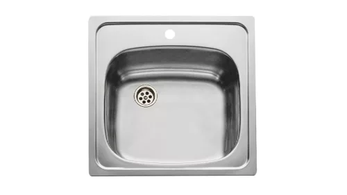 Teka 1C 465x465 rozsdamentes mosogató beépíthető  lakótelepi (T-40109613)