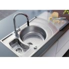 Teka ZENO 60B beépíthető mosogató rozsdamentes acél (T-88098)