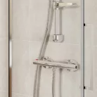 Ferro termosztátos zuhany csaptelep króm TA7