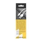 Technik Töltő-és Adatkábel PVC USB-A / USB-C 5V 2,4A 1m Fehér