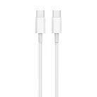Technik Töltő-és Adatkábel TPE+ABS USB-C / USB-C 60W 20V3A 1m fehér