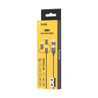 Technik Töltő-és Adatkábel Braided (5in1) USB-A/C to all 5V 3A 1,2m Fekete