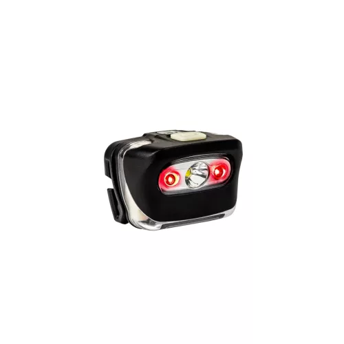Technik Fejlámpa H10 (3xAAA) LED + piros fény (200 lumen)
