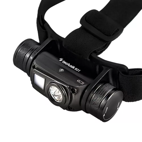 Technik Fejlámpa H31 (akkumulátoros) OSRAM P9 + red light + USB-C (800 lumen)