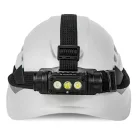 Technik Fejlámpa H33 (+1x18650) SST20 LED + USB-C (1200 lumen)
