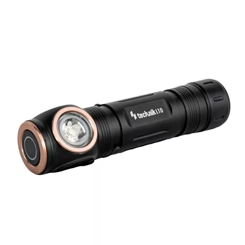 Technik Fejlámpa L10 (+1x18650 2600mAh) SST25 + USB-C (1000 lumen)