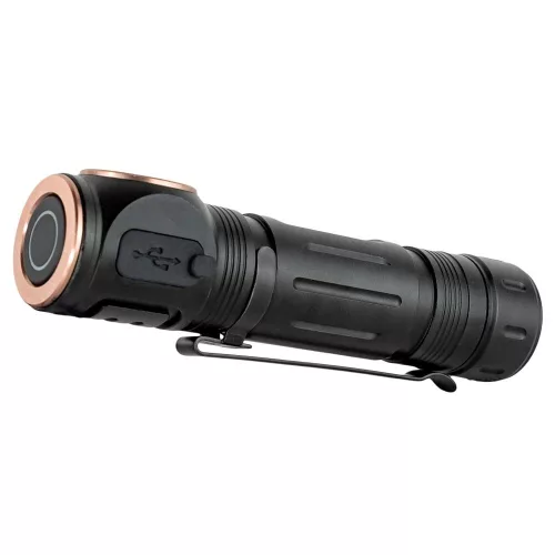 Technik Fejlámpa L10 (+1x18650 2600mAh) SST25 + USB-C (1000 lumen)