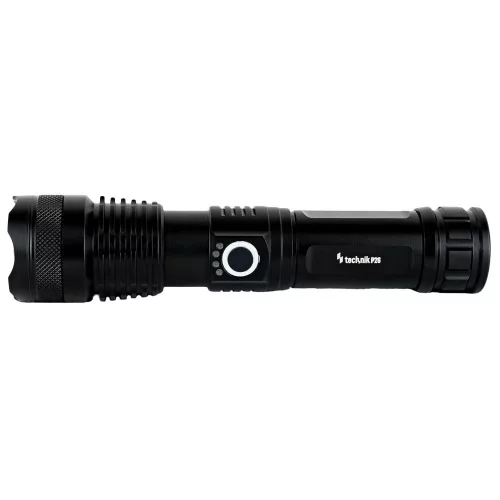 Technik Elemlámpa P26 (+1x26650 3500mAh) P50 LED + USB-C (1000 lumen)